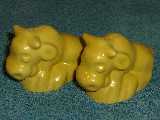 Bull shakers glazed early yellow